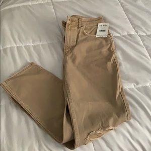 Beige jeans